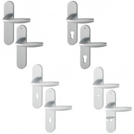 Ensemble New York sur plaque courte 1810/318KN aluminium 