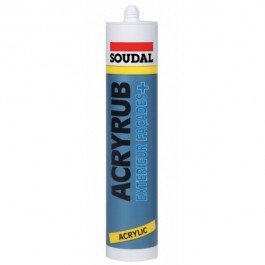 Mastic acrylique Acryrub Extérieur Facade+ - Réf 689058