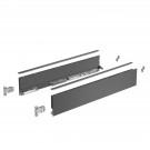 Profils de côté double paroi anthracite