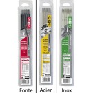 Électrodes - Acier / Inox / Fonte